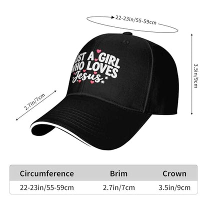 Christian Baseball Cap for Men & Women - Embroidered Jesus Cross Hat, Adjustable Christian Gifts - color: Christian-themed Hats-23