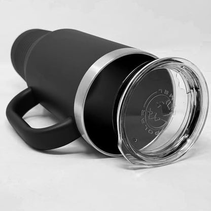 LaserGram Personalized 40oz Travel Mug, Bible Verse John 14-6 (Black) - color: Black, size: 40 Ounces