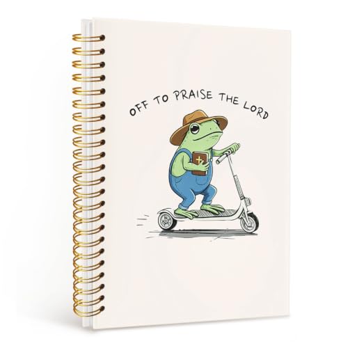 Christian Frog Notebook Journal, Bible Verse Scripture Notebook - color: Bible-04