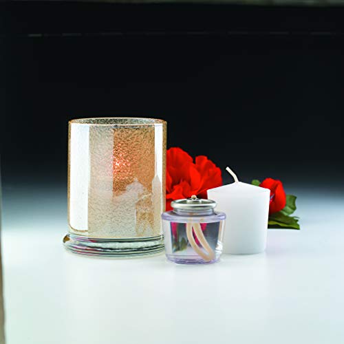 Hollowick - HD15 15 Hour Disposable Liquid Candle Not for Home Consumer Use (96/case),Clear - color: 15 Hour Burn Time