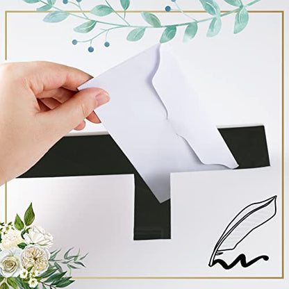 Eaasty 1000 Pcs Blank Church Offering Envelopes White Tithe Donation 6.3 x 3.1 Inch Cash Tithe Envelopes for Church Wedding Check Cash Holder Gifts