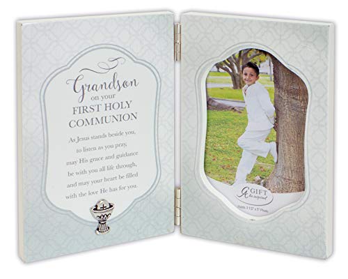 Cathedral Art (Abbey & CA Gift Picture Frame-Grandson Communion, One Size, Multicolored (WL266) - color: Grandson Communion, size: 5" x 7"