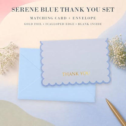Thank You Cards Bulk with Envelopes, 30 Pack Blank Note Cards Set