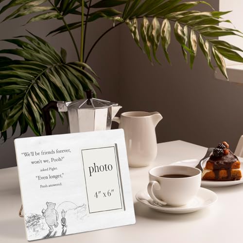Pooh Bear Picture Frame, Friendship Gifts for Friends Besties - color: Friends