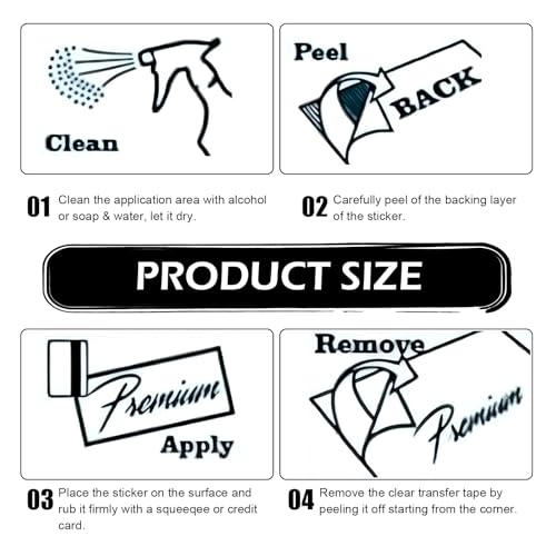 Christian Cross of Nails Sticker, Waterproof Bumper Cross Vinyl Decal for Car Truck Window Motorcycle Helmet Laptop Wall, Auto Accessories (Black) - color: Black