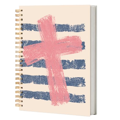 Christian Gifts for Women Faith Notebook Journal, 5.5x8.3 - color: white-Faith