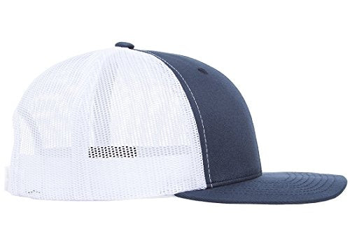 Yupoong Yp Classics Retro Trucker Cap - color: Navy/White, size: One Size, style: Single