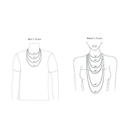 FOSIR Mens Chain Necklaces, Stainless Steel Rolo Chain Necklace for Men and Women, Silver Tone Box Chains for Men, Wide 2/3/4/5mm - size: 18.0 Inch long, style: 5mm-stainless steel