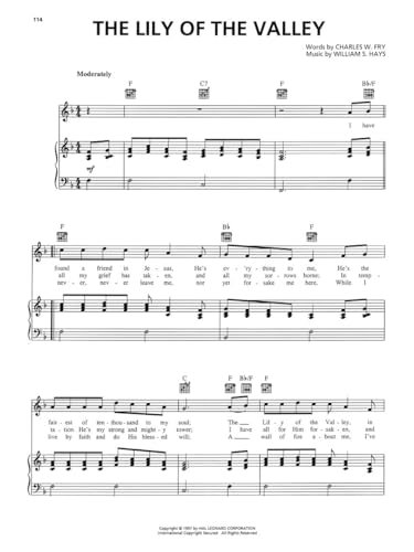 The Best Gospel Songs Ever | Piano, Vocal, Guitar Songbook | 80 Gospel Classics with Sheet Music, Lyrics, Chords and Guitar Diagrams | Timeless Hymns for Musicians and Beginners