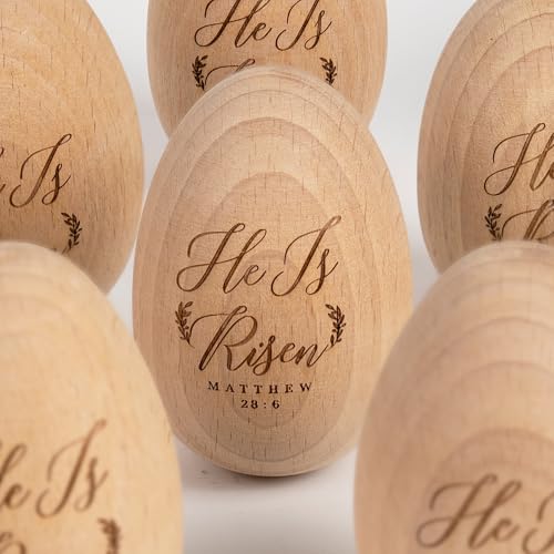 The Original He is Risen Egg Easter Gift, Resurrection Eggs Basket Stuffers
