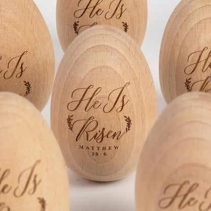 The Original He is Risen Egg Easter Gift, Resurrection Eggs Basket Stuffers