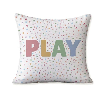 Kids Classroom Pillows Covers - color: White-east Play