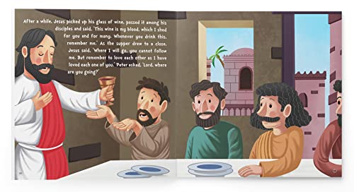 My First Illustrated Bible Story: The Last Supper - English / Popular Stories from Bible / Easy to Understand Children Books with Pictures / Child-friendly (My First Bible Stories)