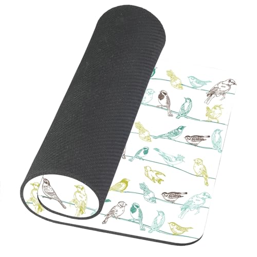 TSSOHU Mouse Pad, Birds Mouse Pad, Mousepad Rectangle Customized Mouse Pads with Designs Non-Slip Rubber Smooth MousePads for Computer Laptop, 9.5*7.9 Inch, WMJMP2413 - color: WMJ113