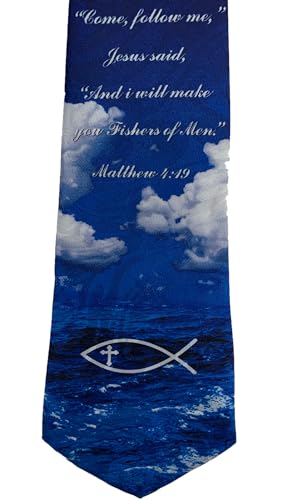 Steven Harris Christian Religious Jesus Novelty Neckties - color: Design # 24