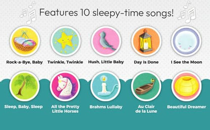 Bedtime Songs: 11-Button Interactive Children's Sound Board Book