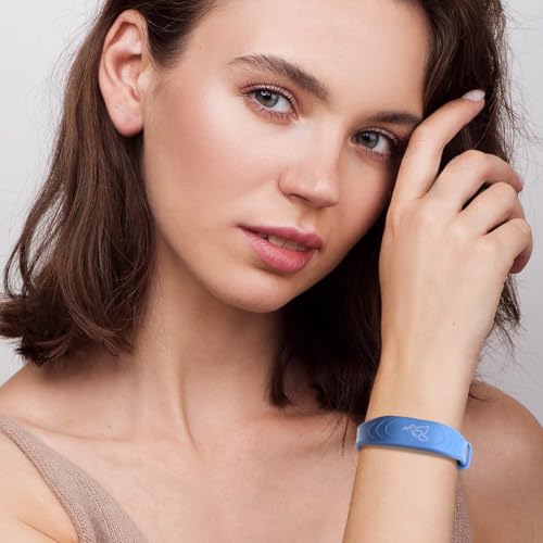 2 Pack Bible Verse Bracelets Daily Jesus Bracelets Christian Gospel Scripture Bracelet Faith Over Fear and Style Combined Inspirational Religious Gifts for Men and Women (Faith Over Fear-Blue)