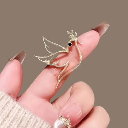 15 Pack Hummingbird Brooch Pins Gold Small Birds Animal Shaped Lapel Pin Minimalism Brooches Pin for Women Men Party