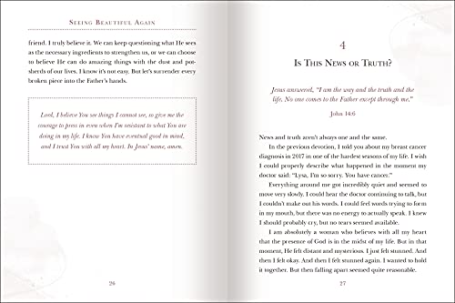 Seeing Beautiful Again: 50 Devotions to Find Redemption in Every Part of Your Story – A Daily Devotional for Hope and Healing – The Perfect Christian Gifts for Women