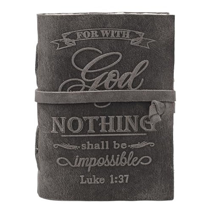 LEATHER VILLAGE Christian Journal For Women, Black 10x7. - color: Black, size: 10 inches X 7 inches