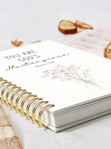 ISANOU You Are God's Masterpiece Journal Notebook for Women Teen Girls Kids - color: ephesians 2:10