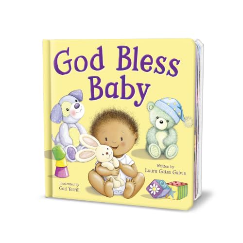 God Bless Baby: Heartwarming Padded Board Book with Rhyming Story for Babies & Toddlers | Sweet Christian Baby Book About Love, Kindness & Blessings | Baby Shower Gift