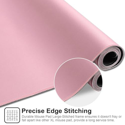 XXL Gaming Mouse Pad 35.4x15.7 Professional Large Mouse Pad & Computer Game Mouse Mat-90x40 Pinkus - color: Pinkus, size: 35.4L x 15.7W inches
