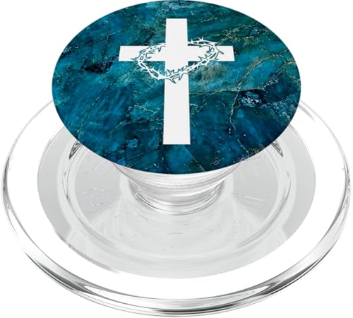 Cross - Jesus Christ PopSockets PopGrip for MagSafe - style: Magnetic PopGrip