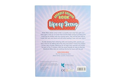 Life of Jesus: Sparkly Sticker Book