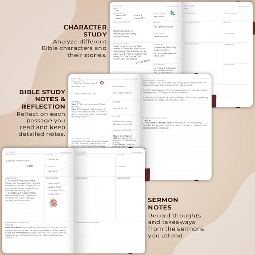 Clever Fox Bible Study Journal, Guide, Supplies for Women 7x10 Rose Gold - color: Rose Gold, size: Smaller than A4 (7" x 10")