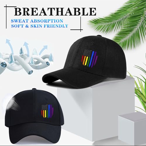 Baseball Cap for Men Cotton Black Baseball Hat for Mens Snapback Hats Trucker Dad Hat Snap Back Flat Bill Men's Caps - color: Tricolor Flag