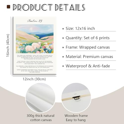 Pastel Pink Christian Wall Art Bible Verse Preppy Canvas Wall Decor Girl Trendy Christian Poster Aesthetic Floral Scripture Prints Cute Religious Pictures for Girls Room 12x16 Inch Ready to Hang 6Pcs - color: Flower Bird Art, size: 12''x16'' Wrapped Canva