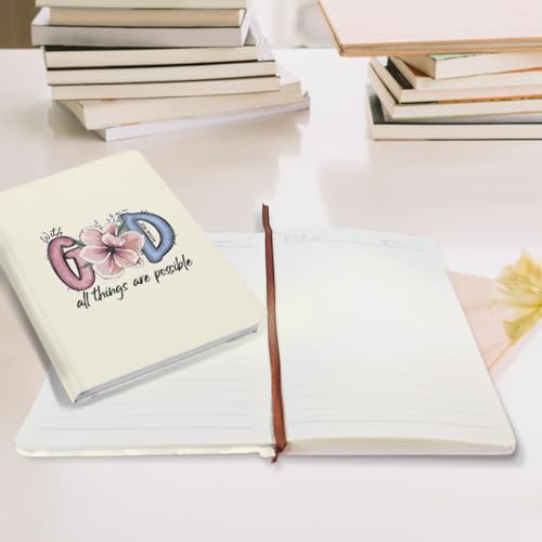 Christian Sayings Journal Notebook for Note Taking 200 Sheets (5.8 x 8.3) - color: Multi 1163