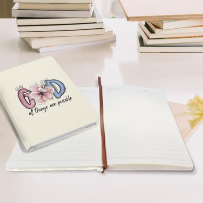 Christian Sayings Journal Notebook for Note Taking 200 Sheets (5.8 x 8.3) - color: Multi 1163