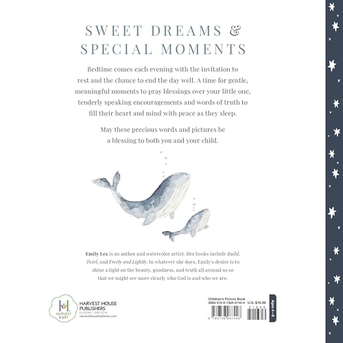 Bedtime Blessings for Little Ones: A Christian Picture Book with 18 Scripture-Based Readings for Peaceful Nights | Ages 4–8