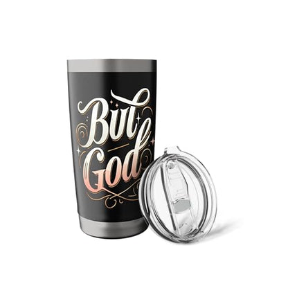Religious But God Christian Coffee Travel Mugs Cup Womens Stainless Steel Insulated Tumbler