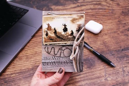NIV, The Way for Cowboys New Testament with Psalms and Proverbs, Pocket-Sized, Paperback, Comfort Print