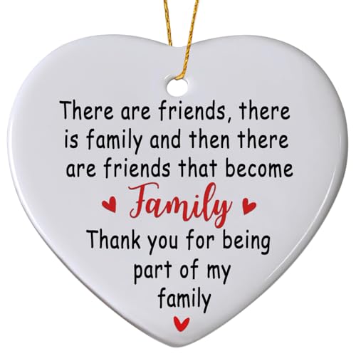 Family Christmas Ornaments 2026,Gifts for Family Friends Christmas Ideas,Personalized Ornaments for Christmas Tree,Long Distance Whole Families Gifts - color: Family