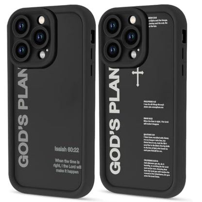 Stylish God's Plan Isaiah 60:22 Bible Verse Jesus Cross Christian Phone Case for iPhone 17e/iPhone 16e Case Shockproof Soft Protective for Women Cover Funda for iPhone 17e/iPhone 16e 6.1 Inch - color: Christian