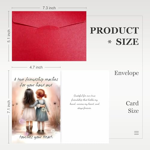 Funny Get Well Cards for Women, Thank You Cards with Envelopes - color: DXI#054