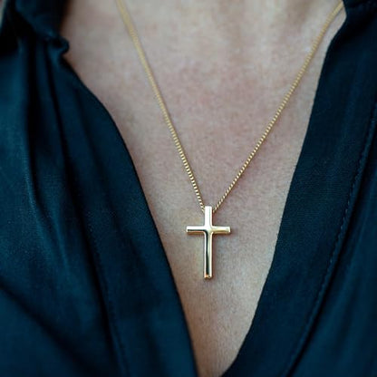 SERASAR Premium Necklace Women| 316L Stainless-Steel | 18 Carat - color: Gold, style: Hope
