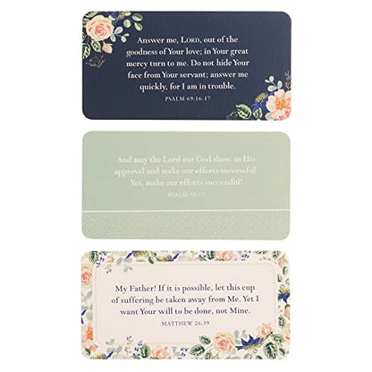 Christian Art Gifts Scripture Cards, 101 Prayers from the Bible, Daily Scripture Encouragement for Women in Tin, 51 Double Sided Cards