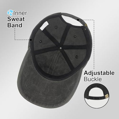 Christian Gifts, Christian Jesus Hat for Women Men Embroidered - color: Grey