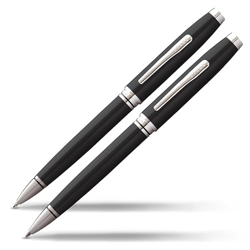 Cross Coventry Black Lacquer Pen & Pencil Gift Set