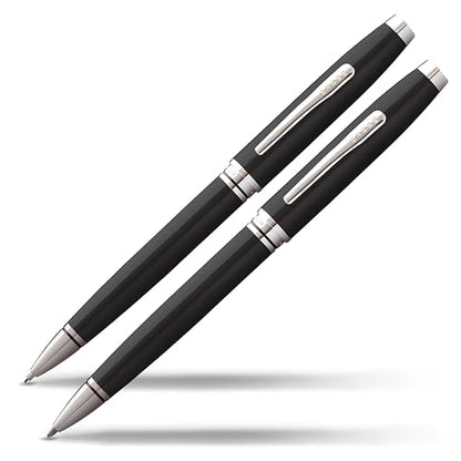 Cross Coventry Black Lacquer Pen & Pencil Gift Set