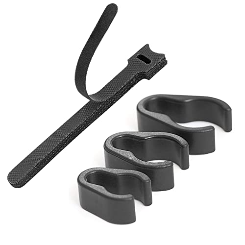 Microphone Stand Cable Clips, Boom Pole Plastic Mount Clamps, 32 PCS - size: 32 pcs