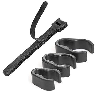 Microphone Stand Cable Clips, Boom Pole Plastic Mount Clamps, 48 PCS - size: 48 pcs
