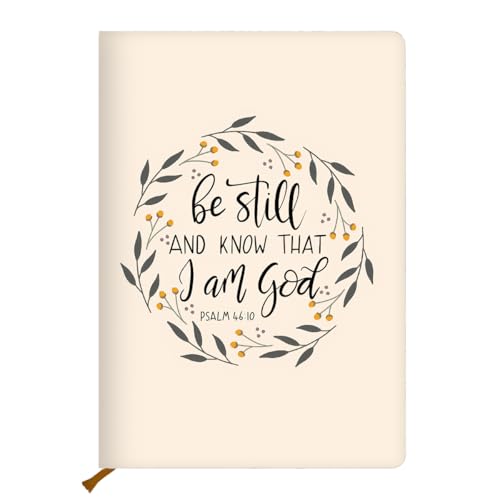 Beige Christian Hard Shell Journal Notebook 200 Sheets (5.8 x 8.3) 02 - color: Multi 1153