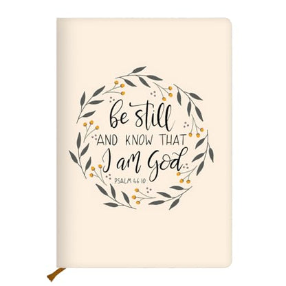 Beige Christian Hard Shell Journal Notebook 200 Sheets (5.8 x 8.3) 02 - color: Multi 1153