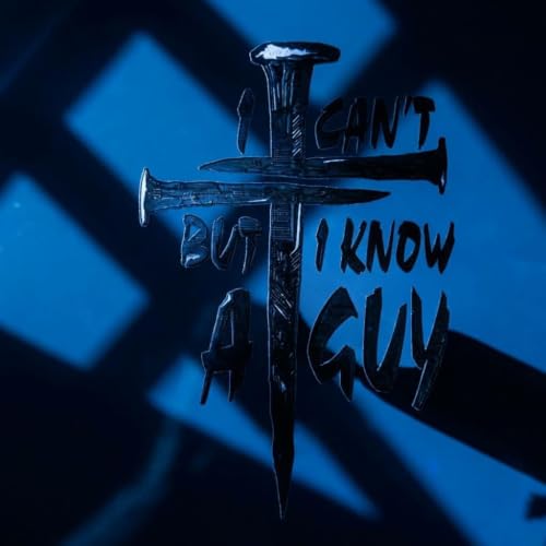 I Can't But I Know A Guy Christian Car Decal,Jesus Faith Cross Vinyl Sticker,Religious Bible Verse Sticker for Car Truck Window,Durable,Weatherproof Outdoor Vinyl (2, Black) - color: Black